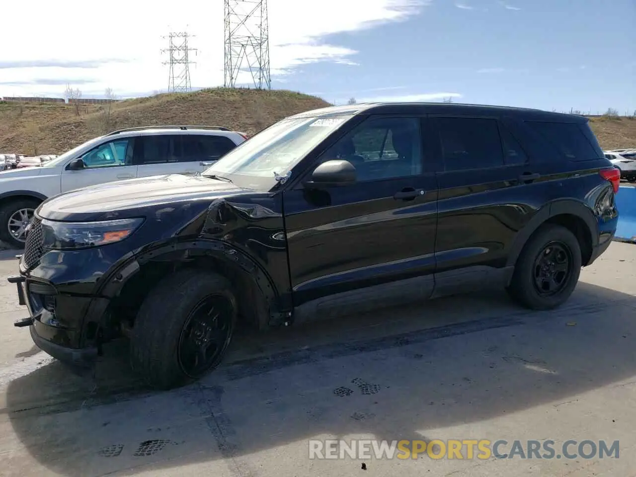 1 Photograph of a damaged car 1FM5K8AB1NGB76662 FORD EXPLORER 2022
