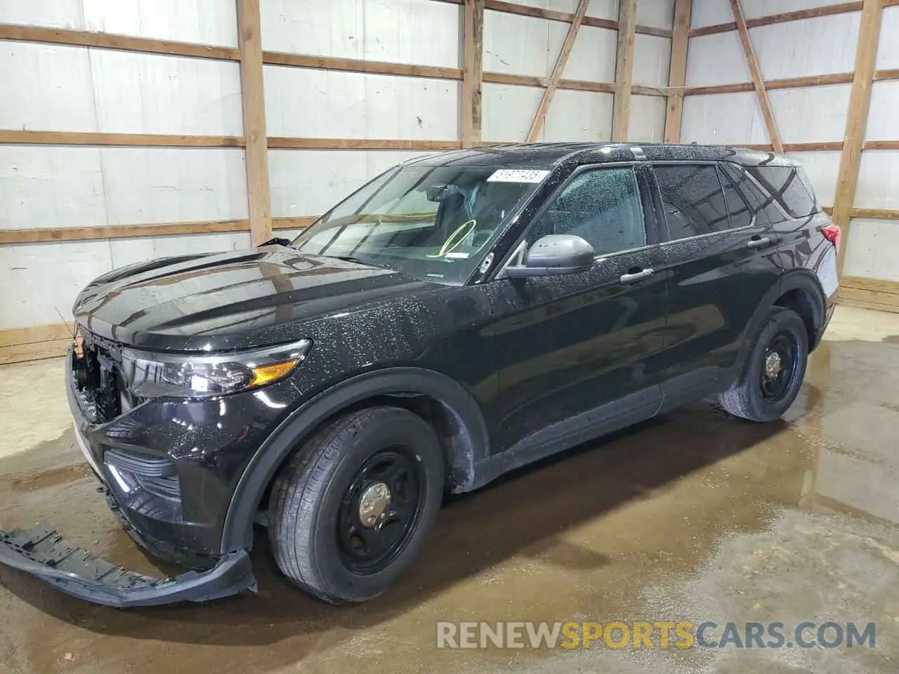 1 Photograph of a damaged car 1FM5K8AB1NGB81795 FORD EXPLORER 2022