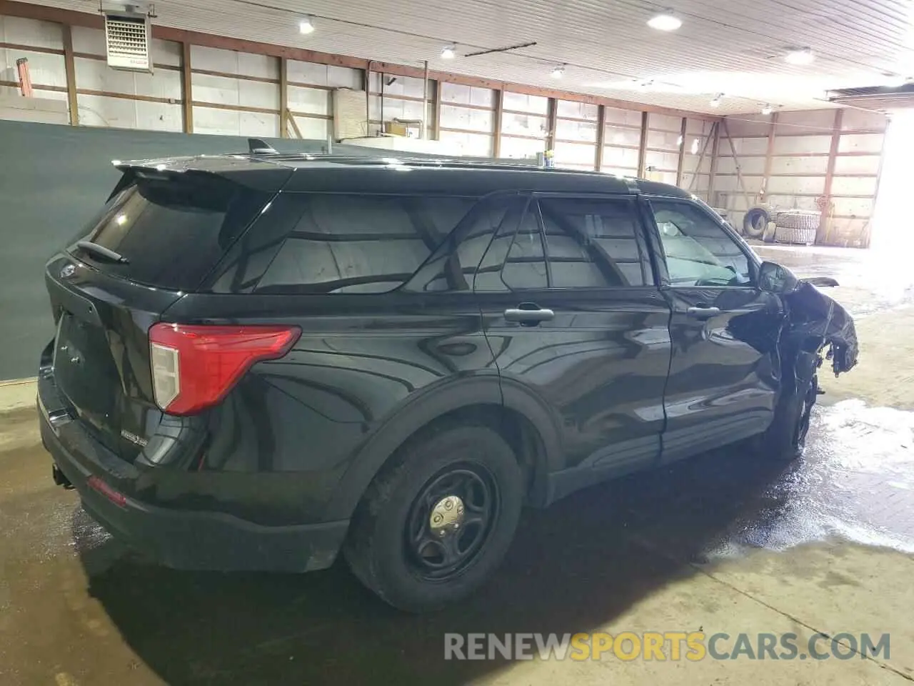 3 Photograph of a damaged car 1FM5K8AB1NGB81795 FORD EXPLORER 2022