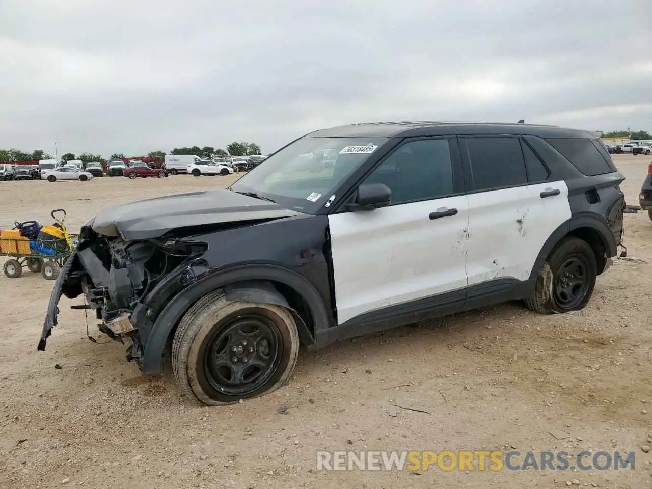 1 Photograph of a damaged car 1FM5K8AB1NGC24418 FORD EXPLORER 2022