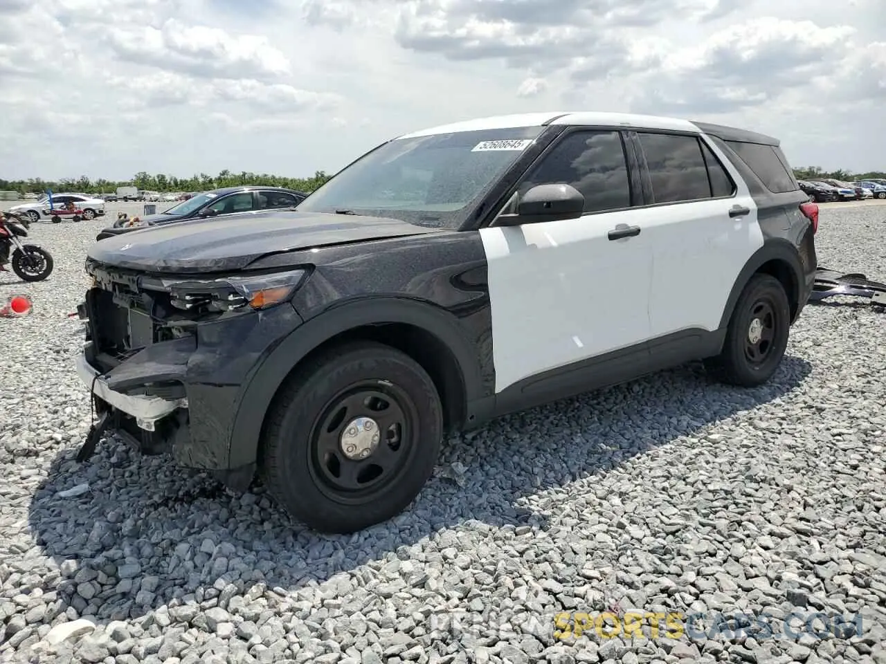 1 Photograph of a damaged car 1FM5K8AB2NGC43480 FORD EXPLORER 2022
