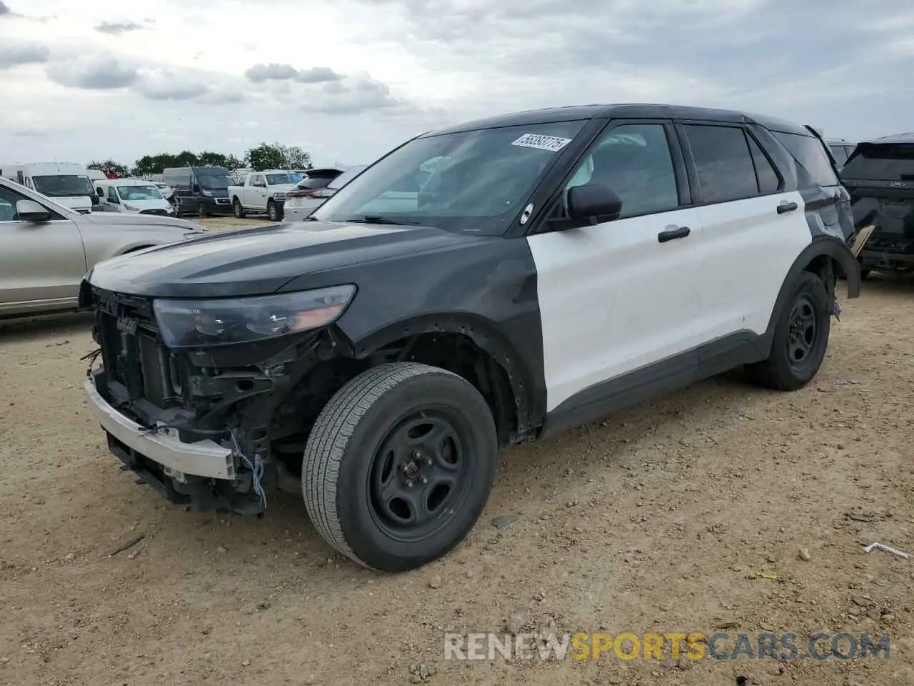 1 Photograph of a damaged car 1FM5K8AB3NGA49086 FORD EXPLORER 2022