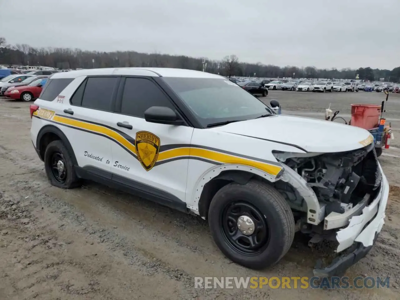 4 Photograph of a damaged car 1FM5K8AB4NGA50117 FORD EXPLORER 2022