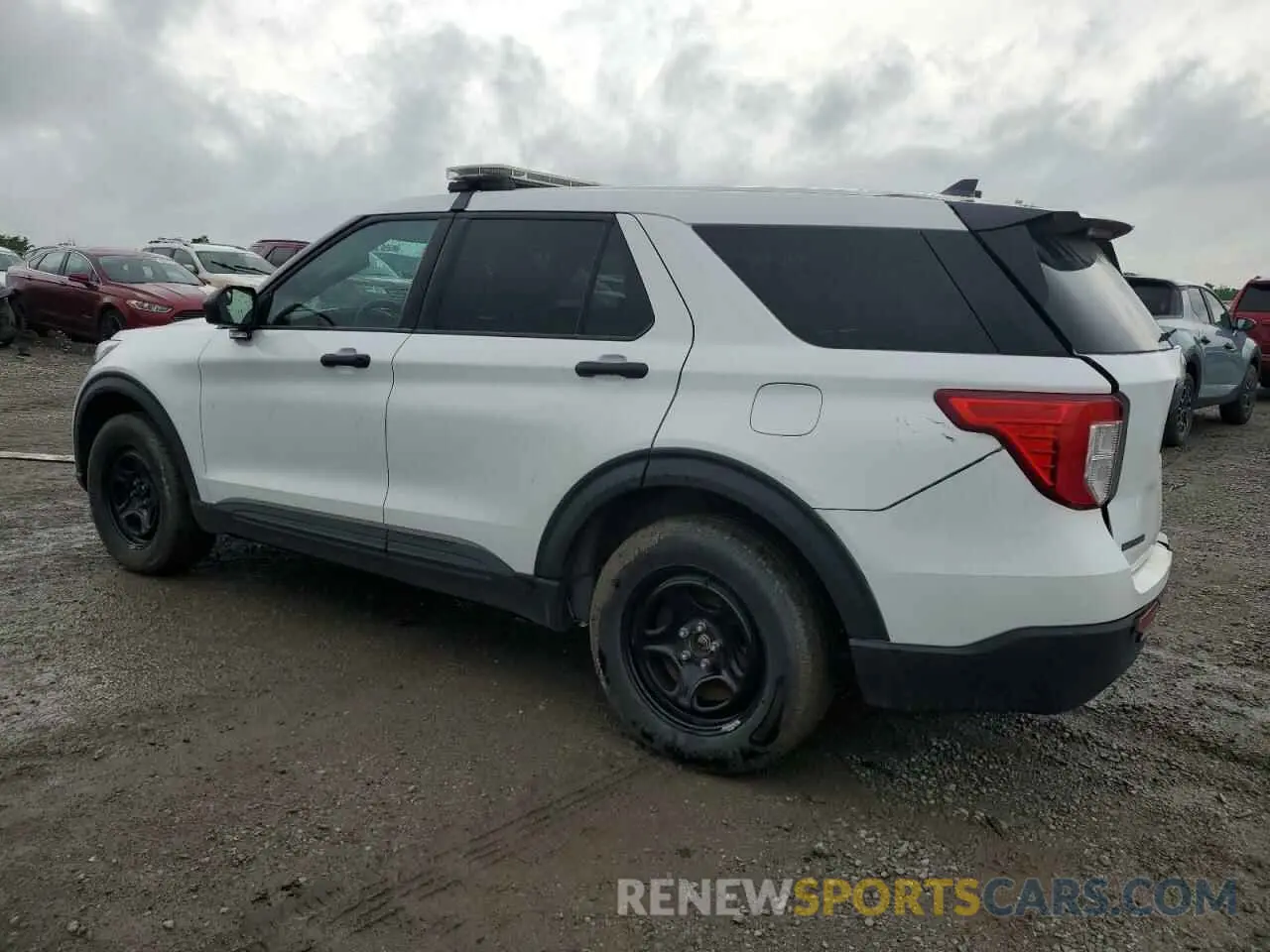 2 Photograph of a damaged car 1FM5K8AB5NGB47603 FORD EXPLORER 2022