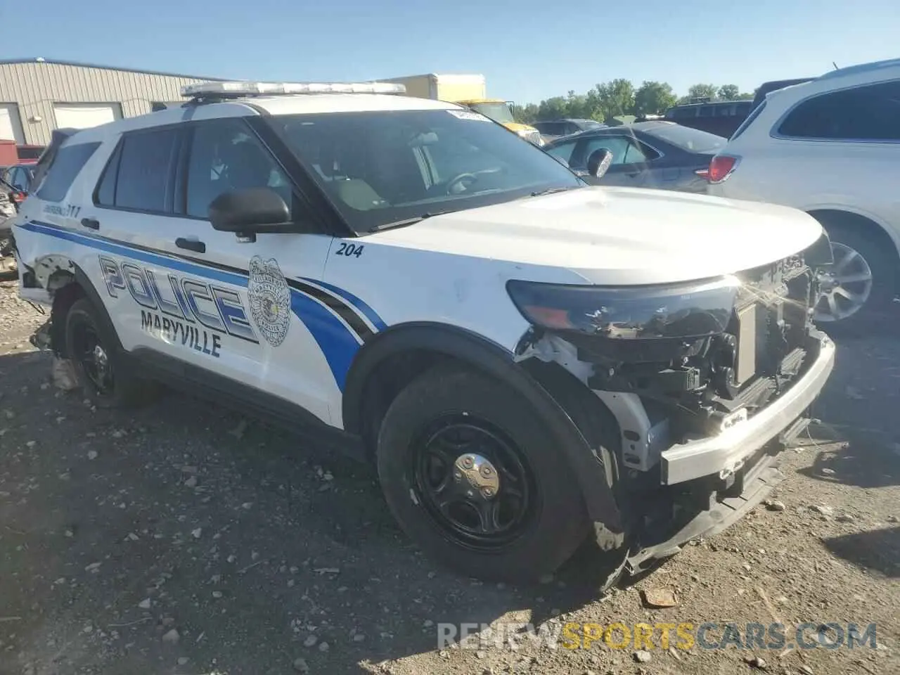 4 Photograph of a damaged car 1FM5K8AB5NGC43313 FORD EXPLORER 2022