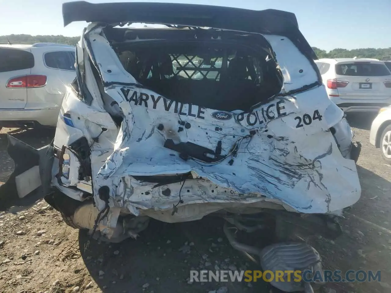 6 Photograph of a damaged car 1FM5K8AB5NGC43313 FORD EXPLORER 2022