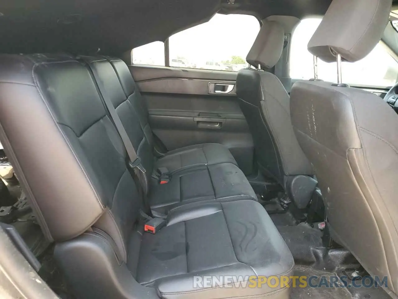 11 Photograph of a damaged car 1FM5K8AB6NGA48613 FORD EXPLORER 2022