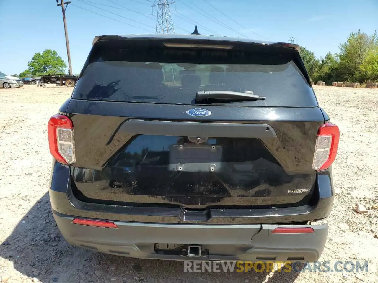 6 Photograph of a damaged car 1FM5K8AB7NGA41606 FORD EXPLORER 2022