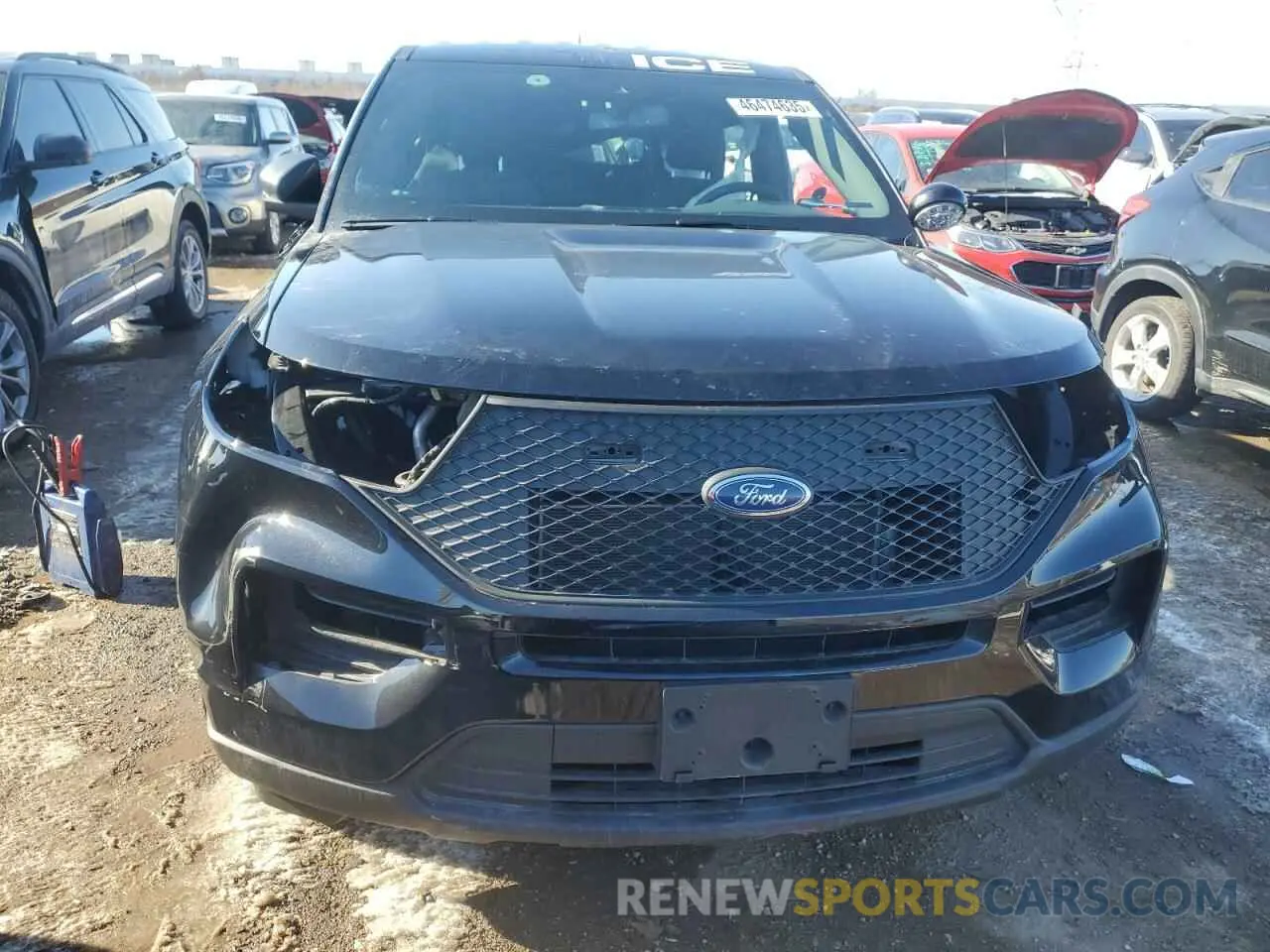 5 Photograph of a damaged car 1FM5K8AB7NGB49160 FORD EXPLORER 2022