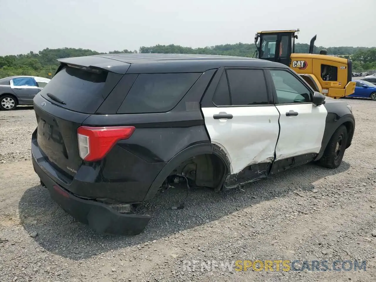 3 Photograph of a damaged car 1FM5K8AB8NGB75976 FORD EXPLORER 2022