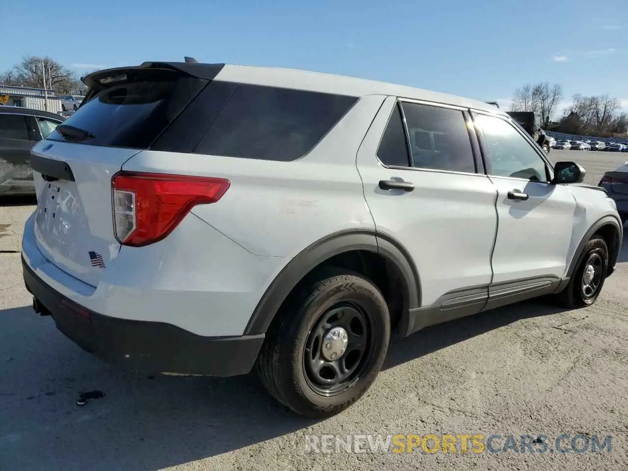 3 Photograph of a damaged car 1FM5K8AB8NGC42480 FORD EXPLORER 2022
