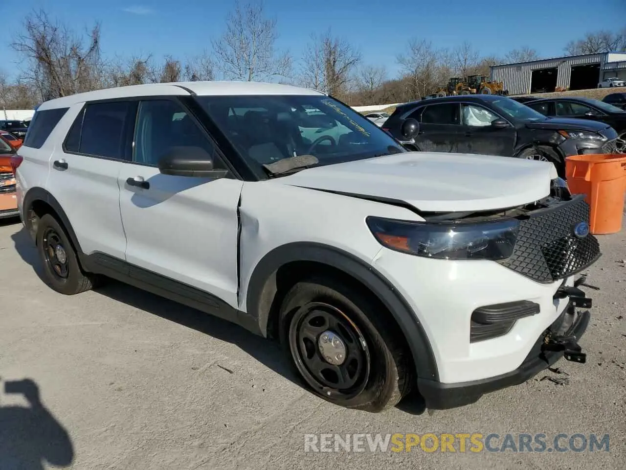4 Photograph of a damaged car 1FM5K8AB8NGC42480 FORD EXPLORER 2022