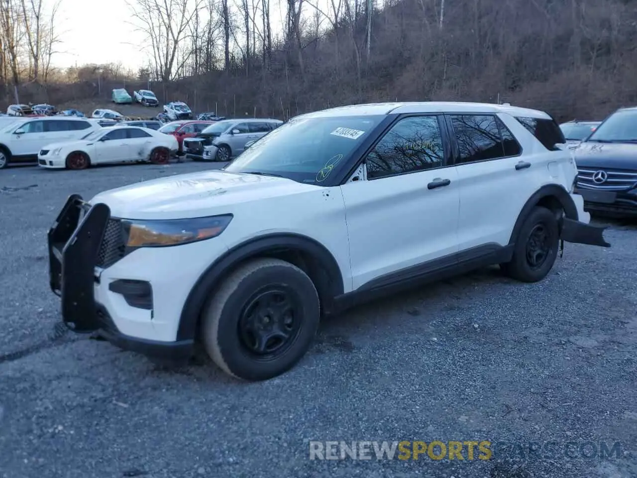 1 Photograph of a damaged car 1FM5K8ABXNGA29191 FORD EXPLORER 2022