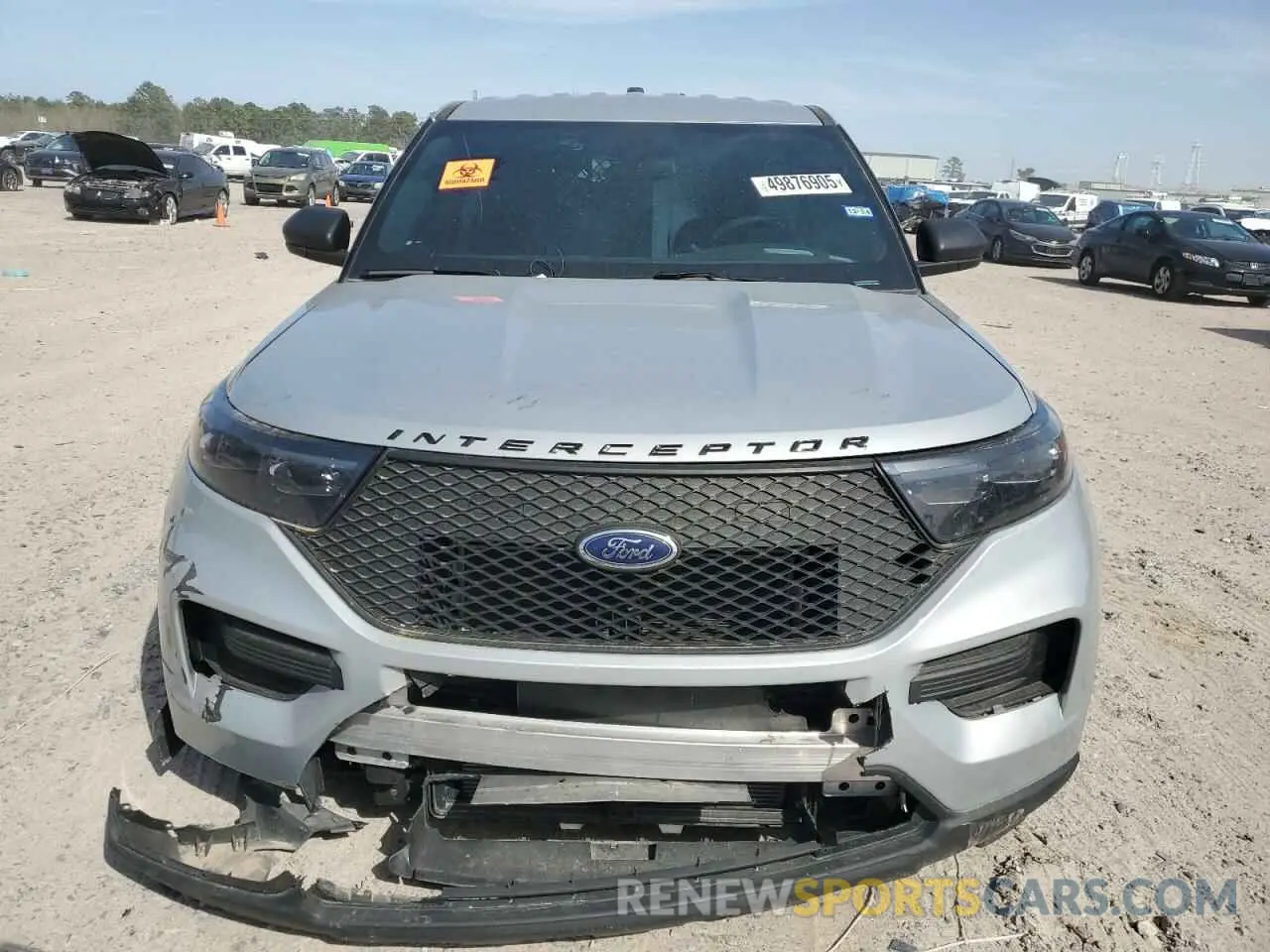 5 Photograph of a damaged car 1FM5K8AC2NGC26347 FORD EXPLORER 2022