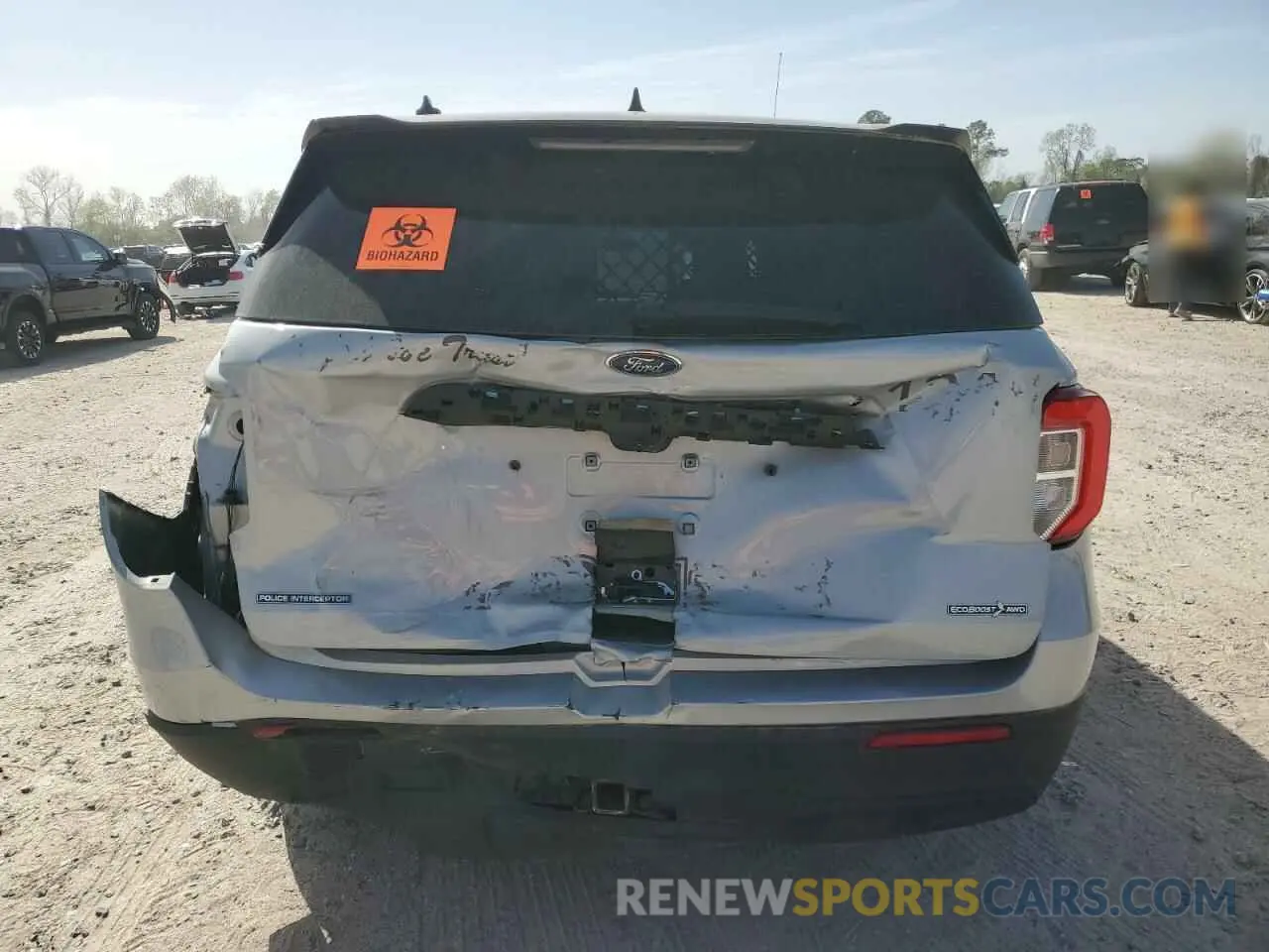 6 Photograph of a damaged car 1FM5K8AC2NGC26347 FORD EXPLORER 2022