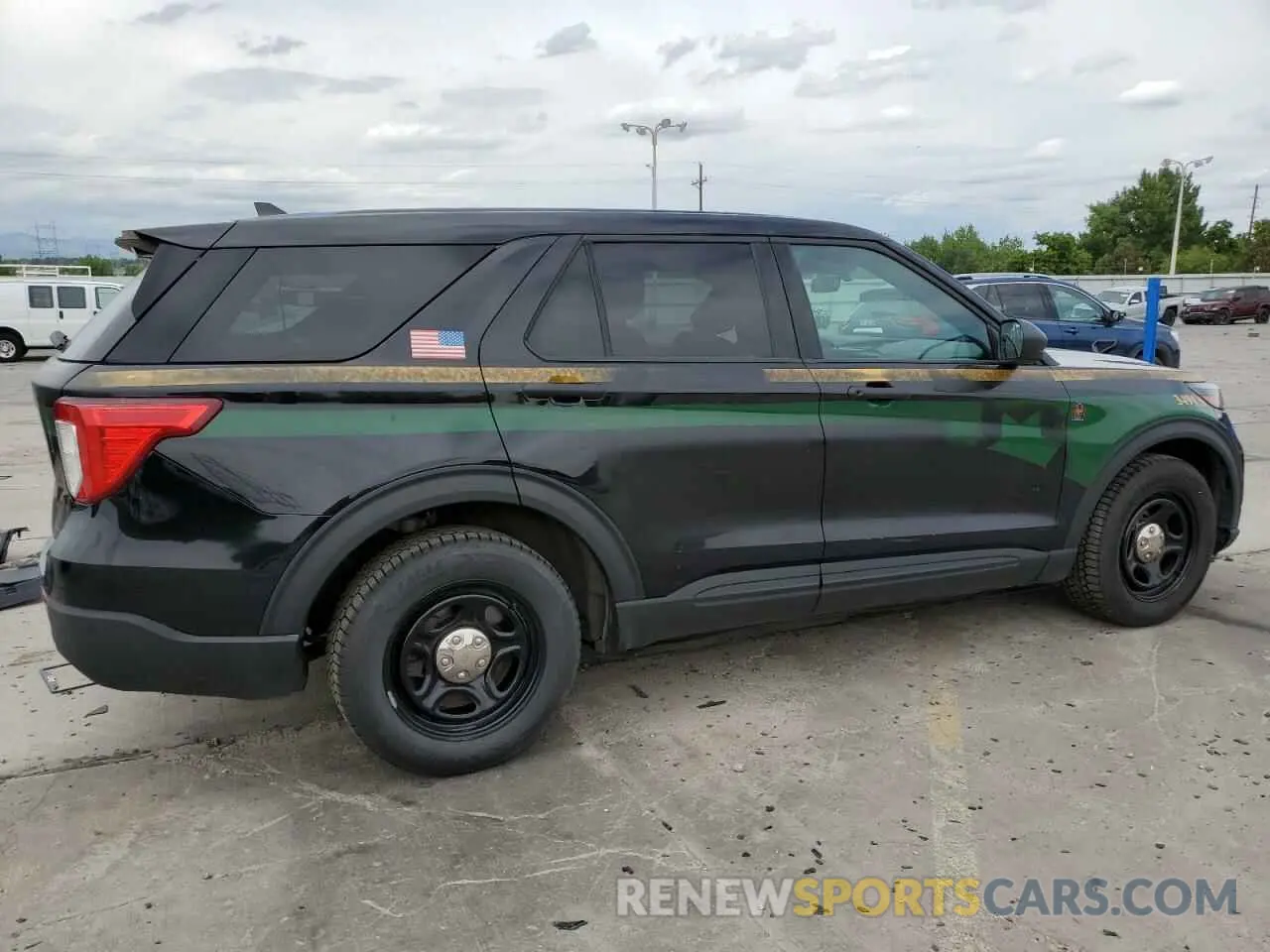 3 Photograph of a damaged car 1FM5K8AC6NGC24293 FORD EXPLORER 2022
