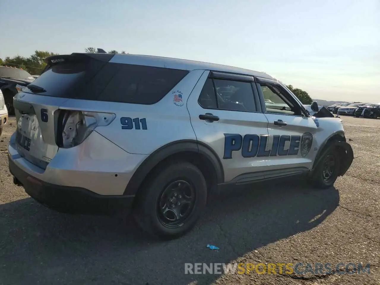 3 Photograph of a damaged car 1FM5K8AC7NGC23217 FORD EXPLORER 2022