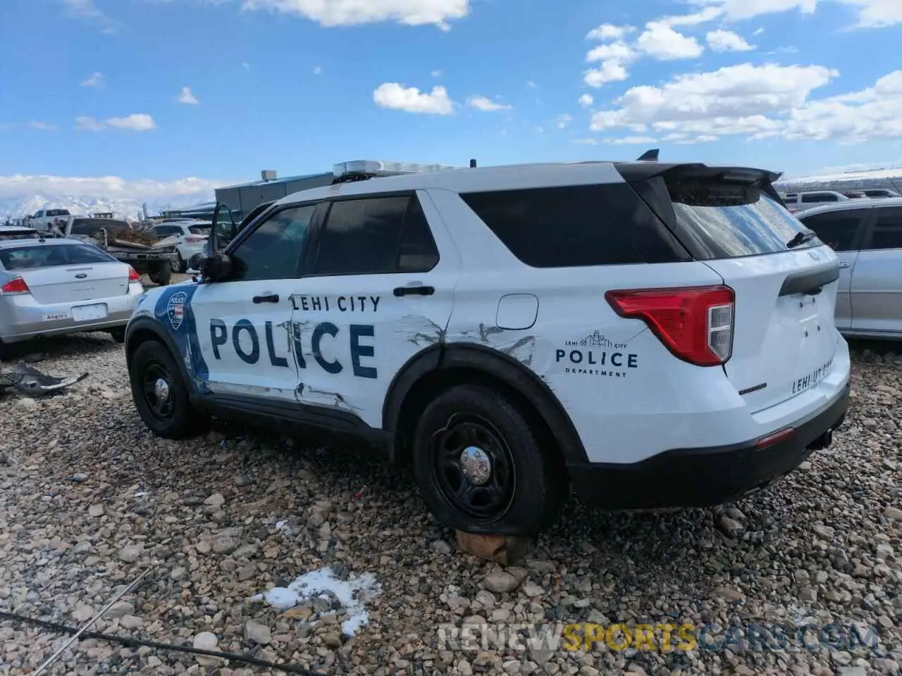 2 Photograph of a damaged car 1FM5K8AC8NGC05986 FORD EXPLORER 2022