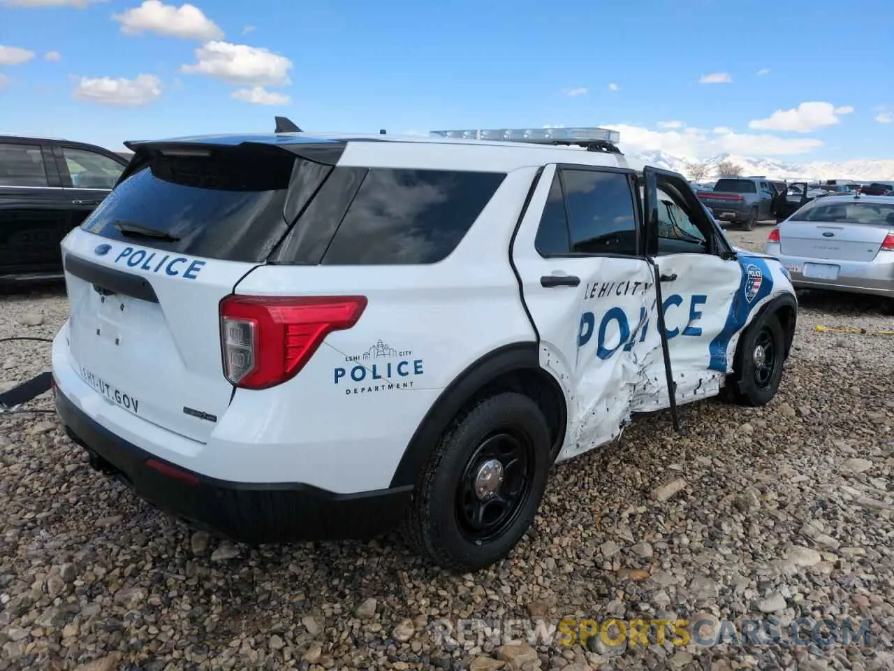 3 Photograph of a damaged car 1FM5K8AC8NGC05986 FORD EXPLORER 2022