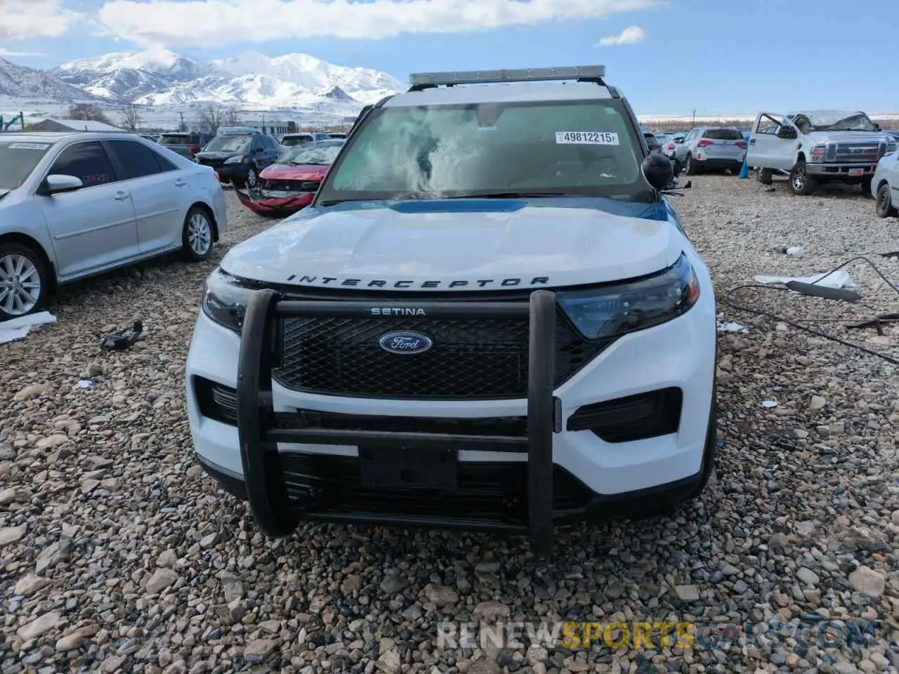 5 Photograph of a damaged car 1FM5K8AC8NGC05986 FORD EXPLORER 2022