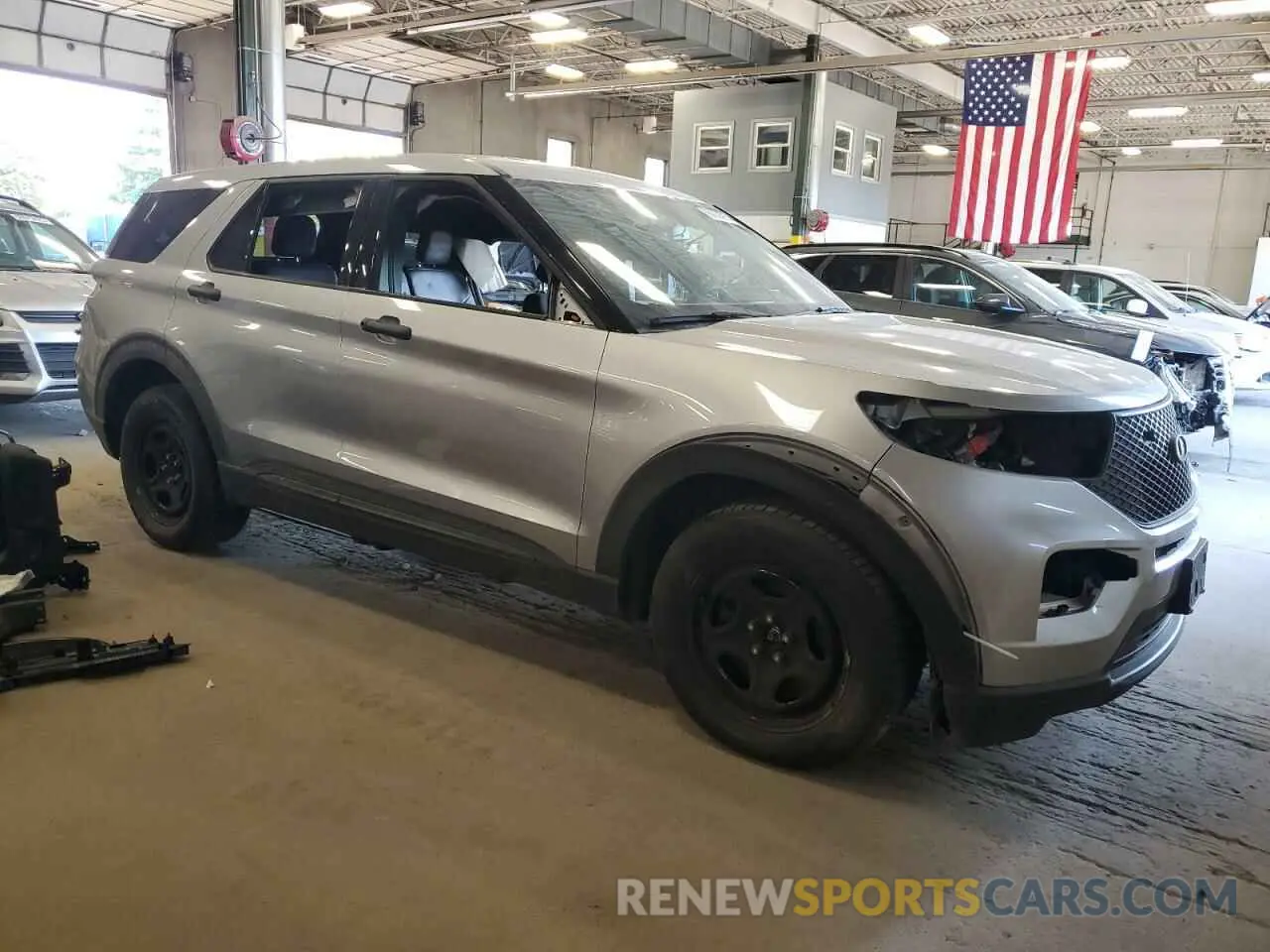 4 Photograph of a damaged car 1FM5K8AW5NNA03449 FORD EXPLORER 2022