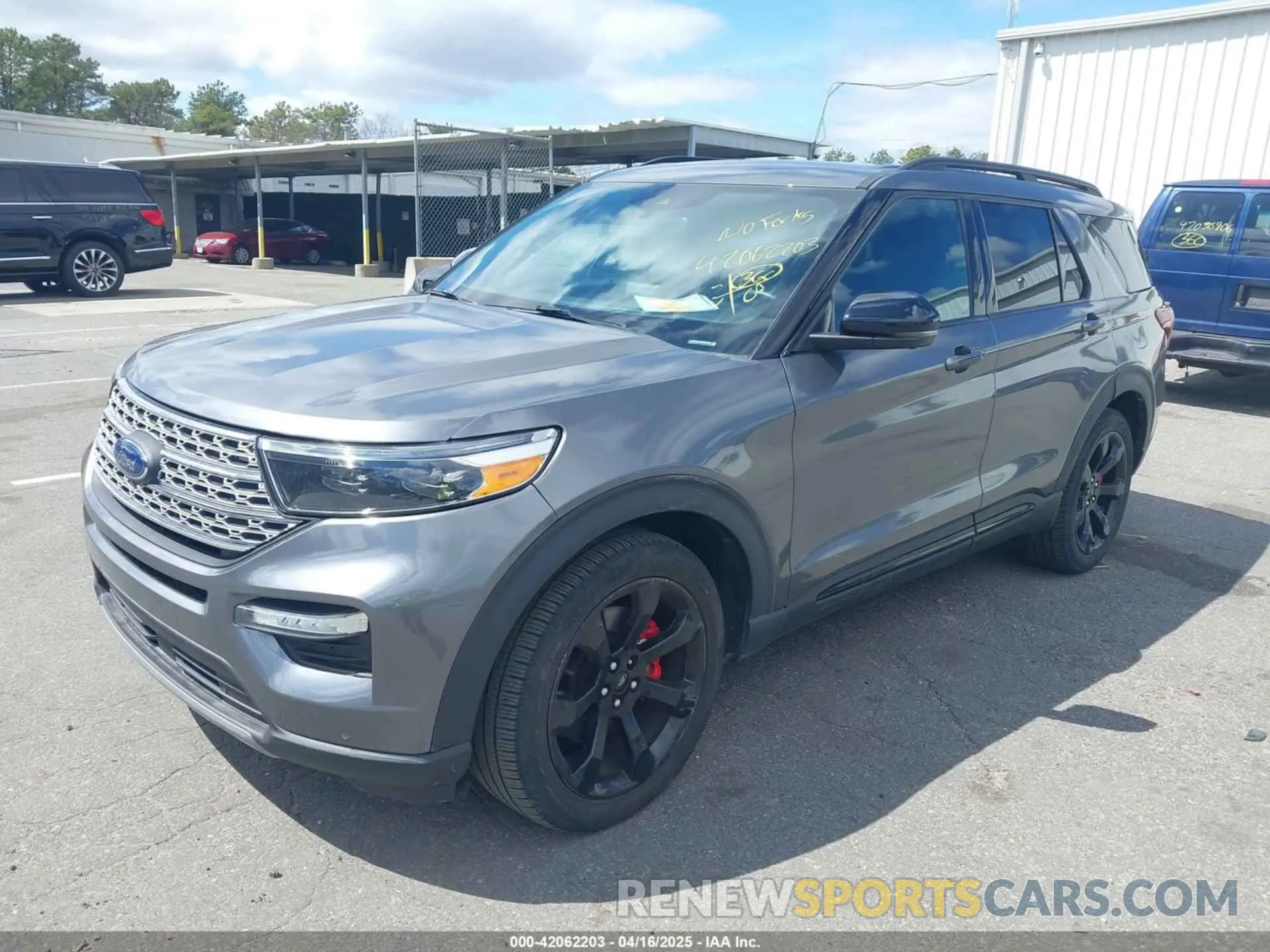 2 Photograph of a damaged car 1FM5K8GC0NGA45819 FORD EXPLORER 2022