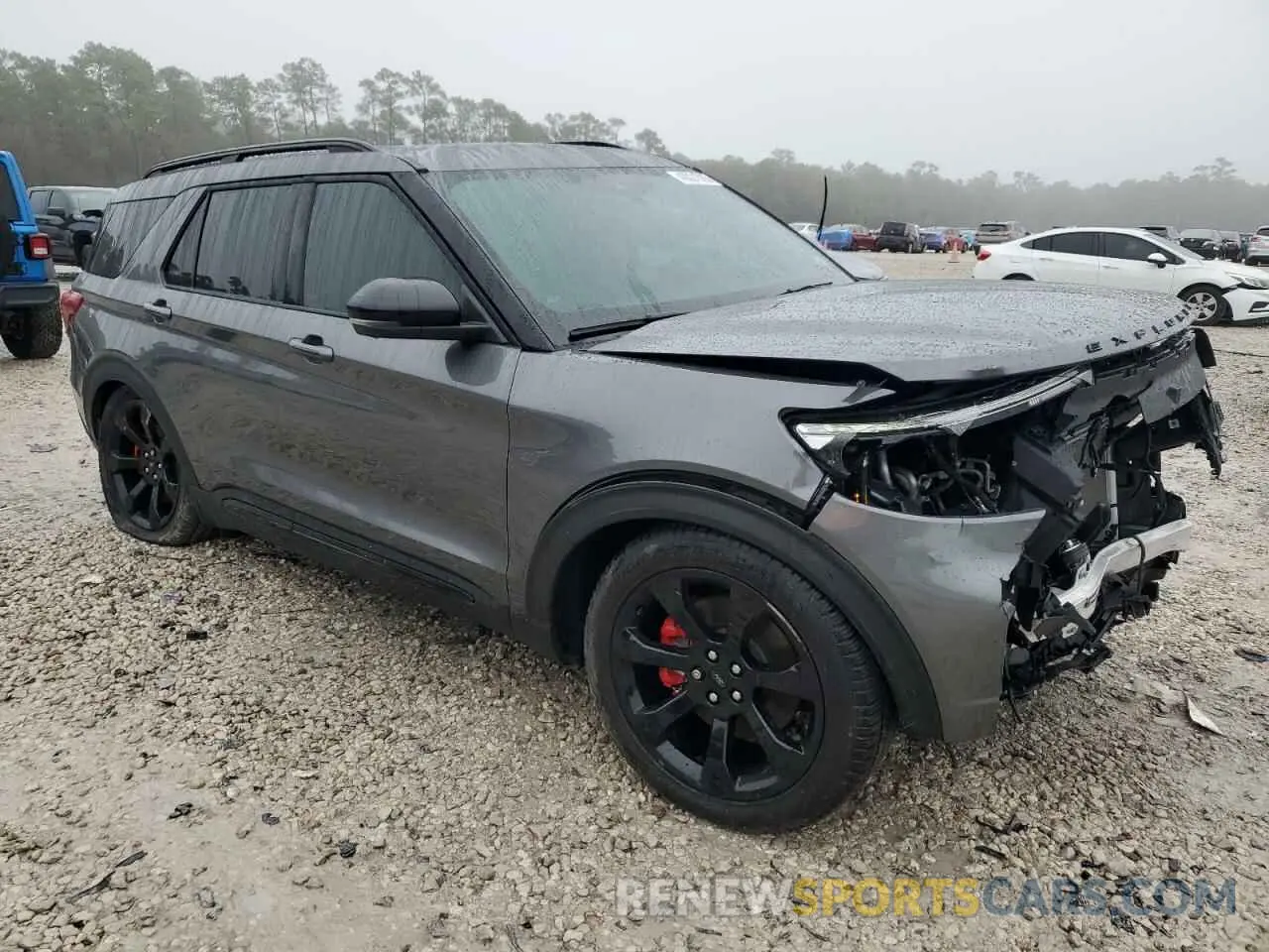 4 Photograph of a damaged car 1FM5K8GC1NGA46798 FORD EXPLORER 2022