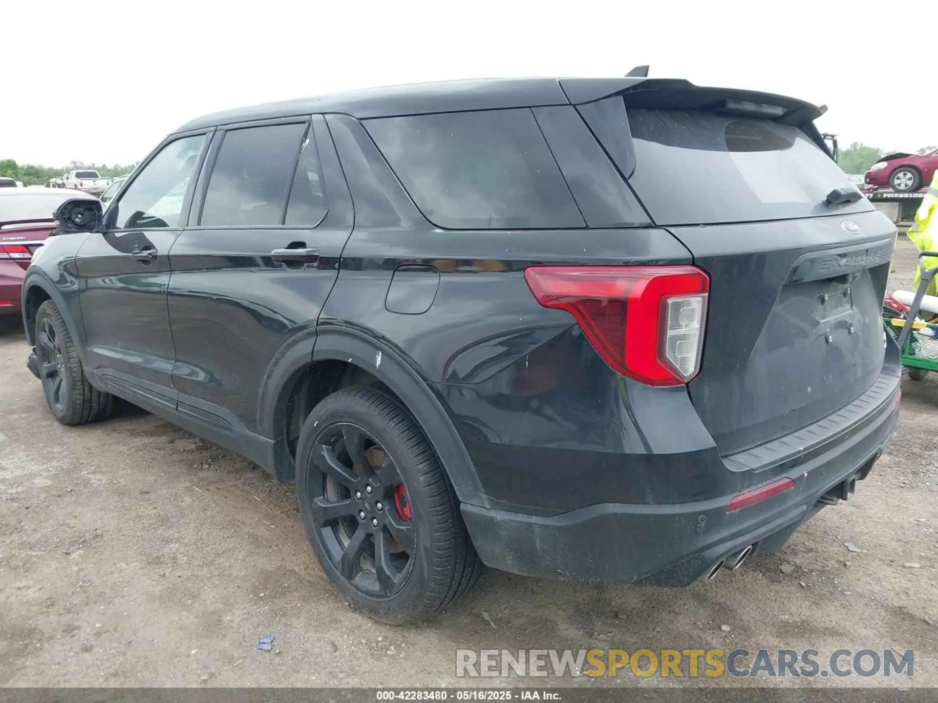3 Photograph of a damaged car 1FM5K8GC1NGB83871 FORD EXPLORER 2022