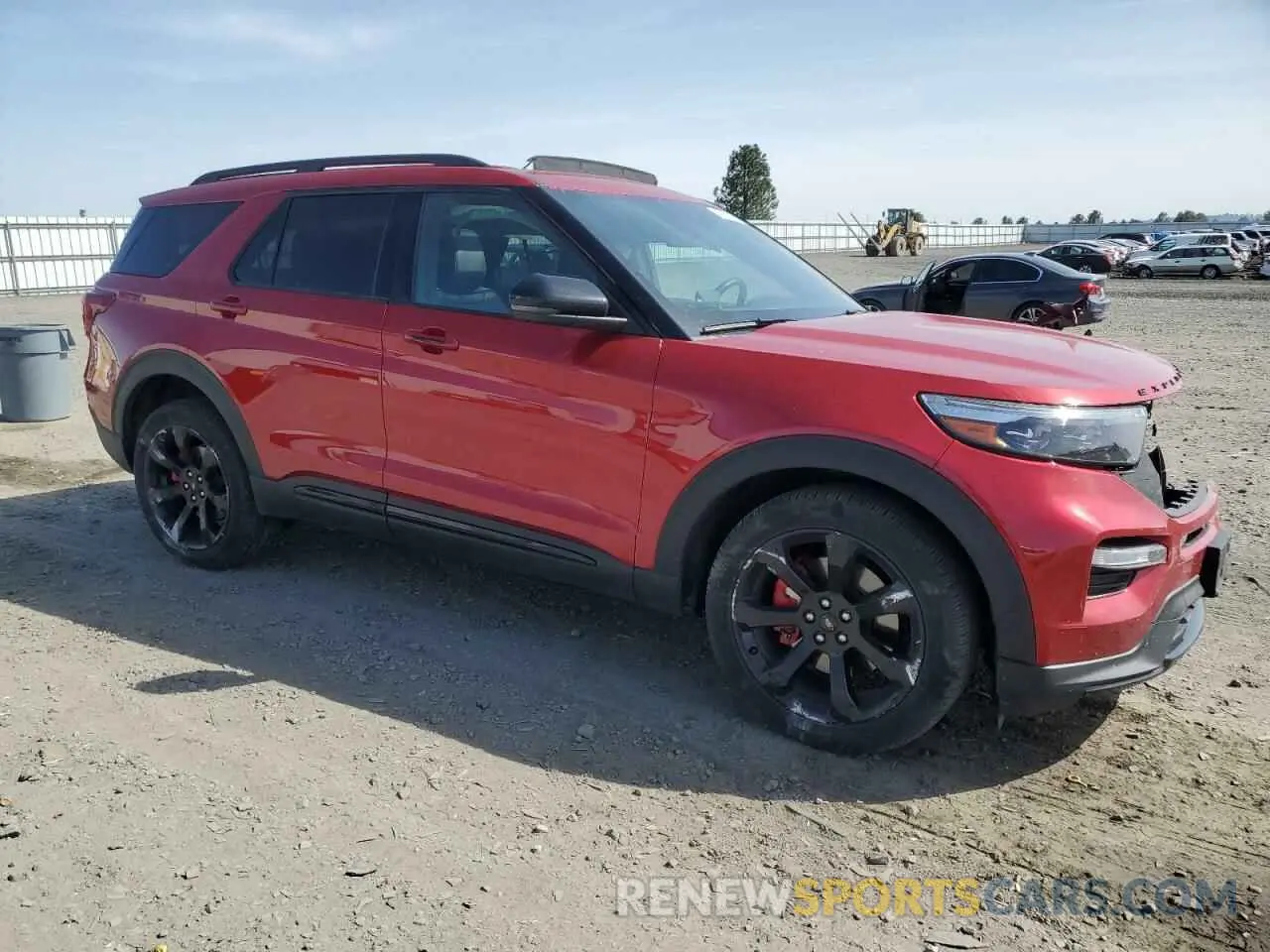 4 Photograph of a damaged car 1FM5K8GC3NGB02451 FORD EXPLORER 2022