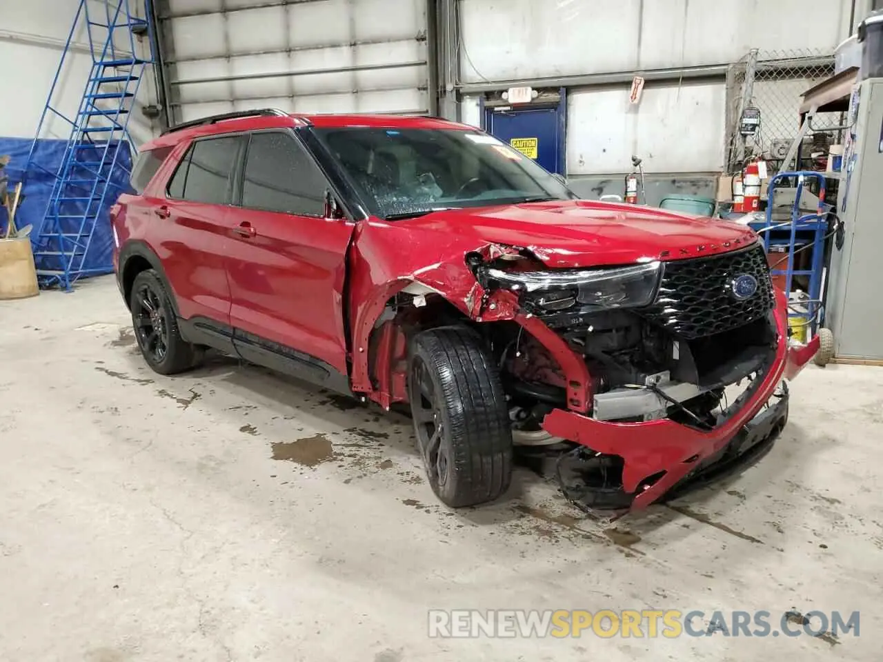 4 Photograph of a damaged car 1FM5K8GC4NGA65930 FORD EXPLORER 2022