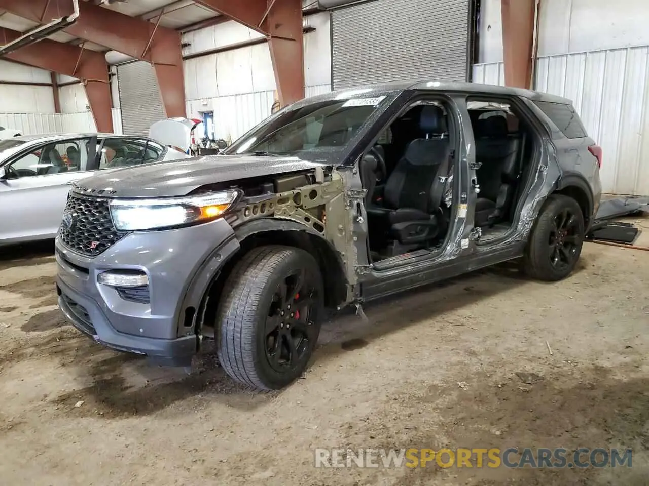 1 Photograph of a damaged car 1FM5K8GC5NGB89883 FORD EXPLORER 2022