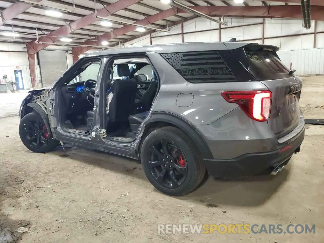 2 Photograph of a damaged car 1FM5K8GC5NGB89883 FORD EXPLORER 2022