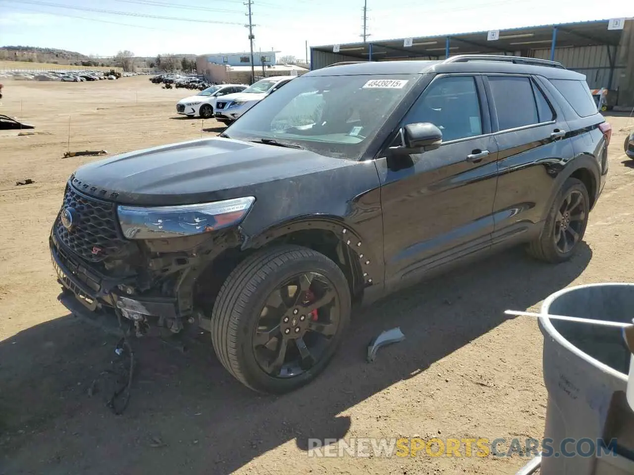 1 Photograph of a damaged car 1FM5K8GC7NGA21503 FORD EXPLORER 2022