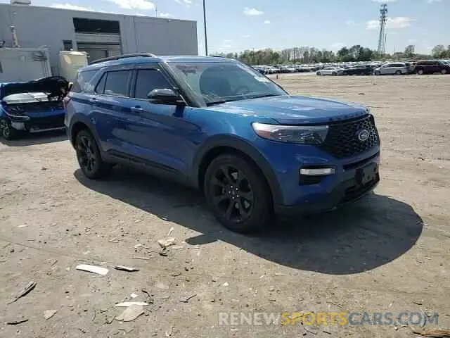 11 Photograph of a damaged car 1FM5K8GC9NGC38549 FORD EXPLORER 2022