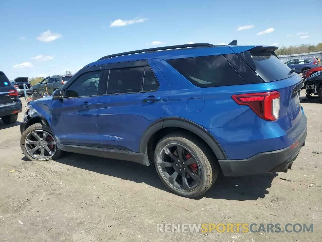 2 Photograph of a damaged car 1FM5K8GC9NGC38549 FORD EXPLORER 2022