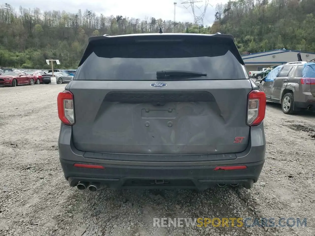 6 Photograph of a damaged car 1FM5K8GCXNGA74826 FORD EXPLORER 2022