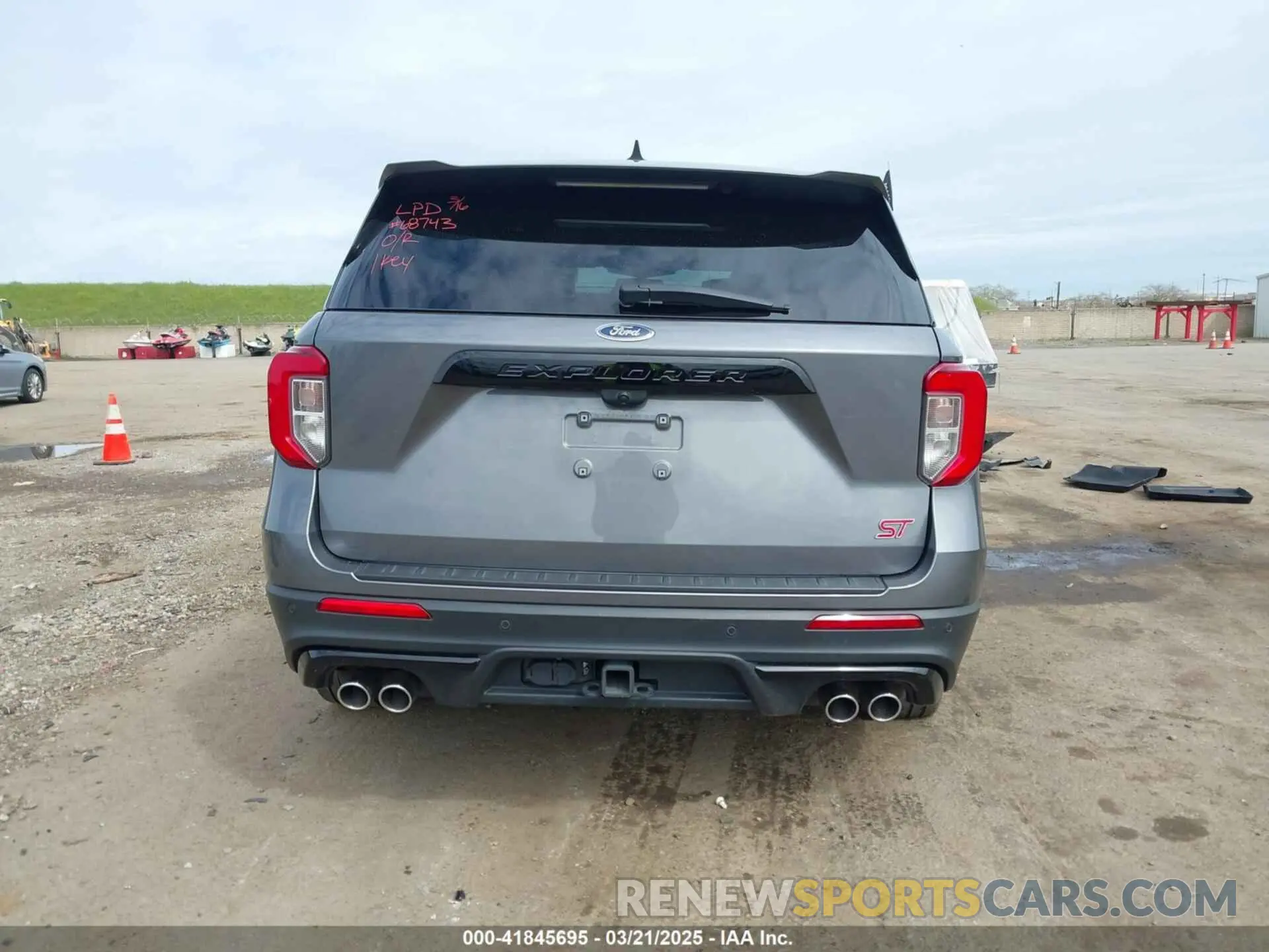 16 Photograph of a damaged car 1FM5K8GCXNGC20898 FORD EXPLORER 2022