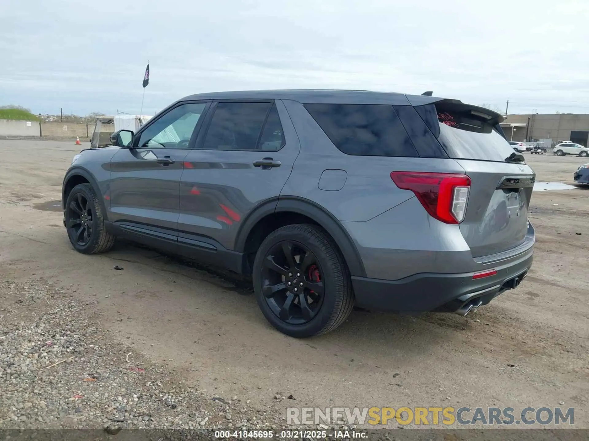 3 Photograph of a damaged car 1FM5K8GCXNGC20898 FORD EXPLORER 2022