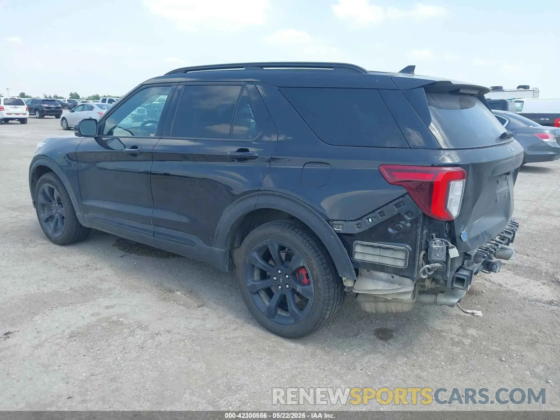 3 Photograph of a damaged car 1FM5K8GCXNGC49592 FORD EXPLORER 2022