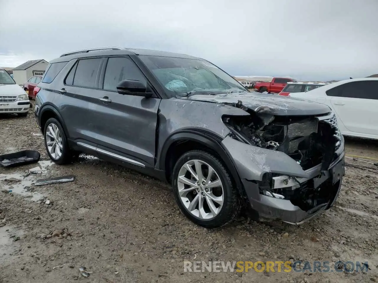 4 Photograph of a damaged car 1FM5K8HC2NGA81834 FORD EXPLORER 2022