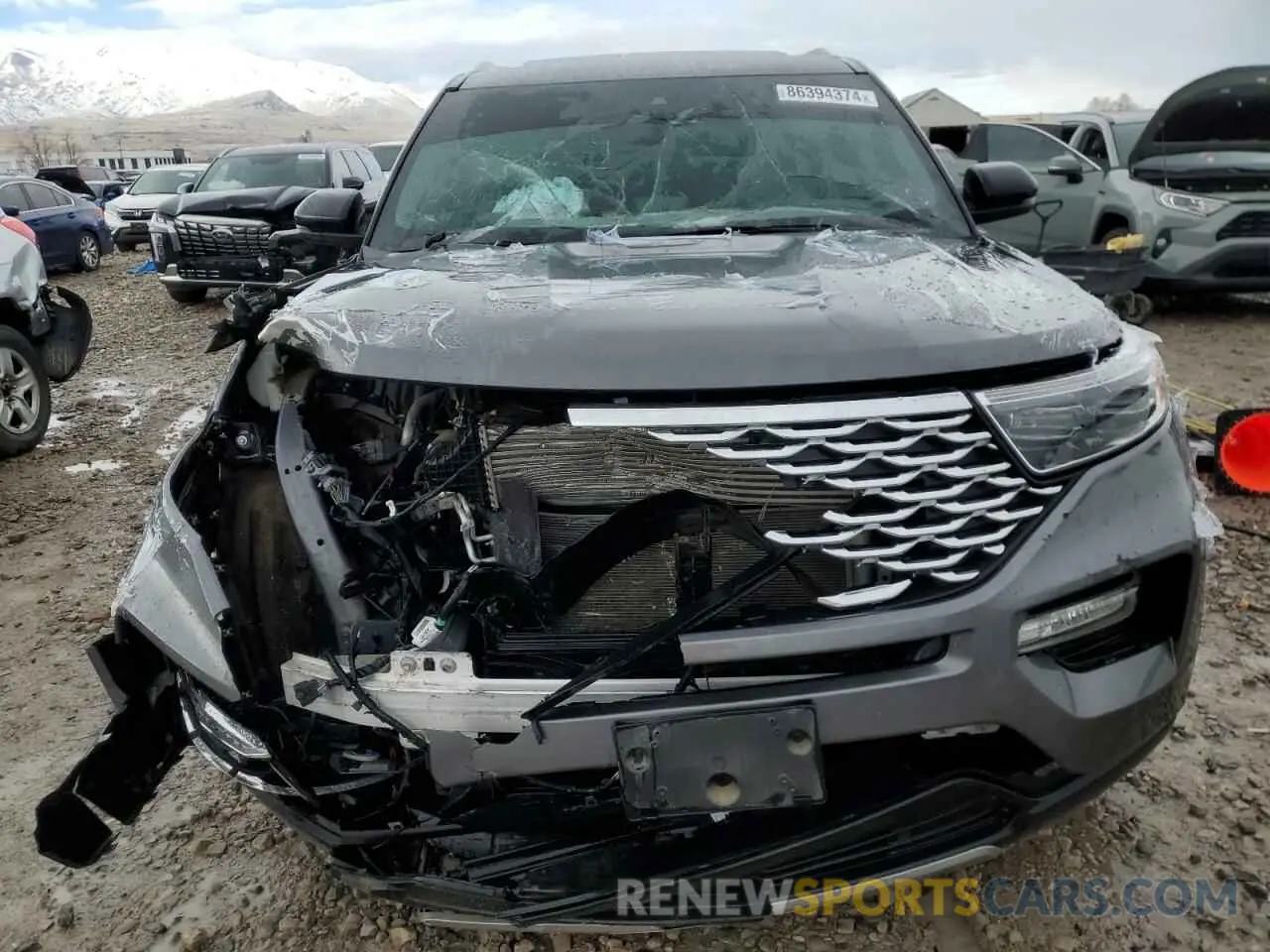 5 Photograph of a damaged car 1FM5K8HC2NGA81834 FORD EXPLORER 2022