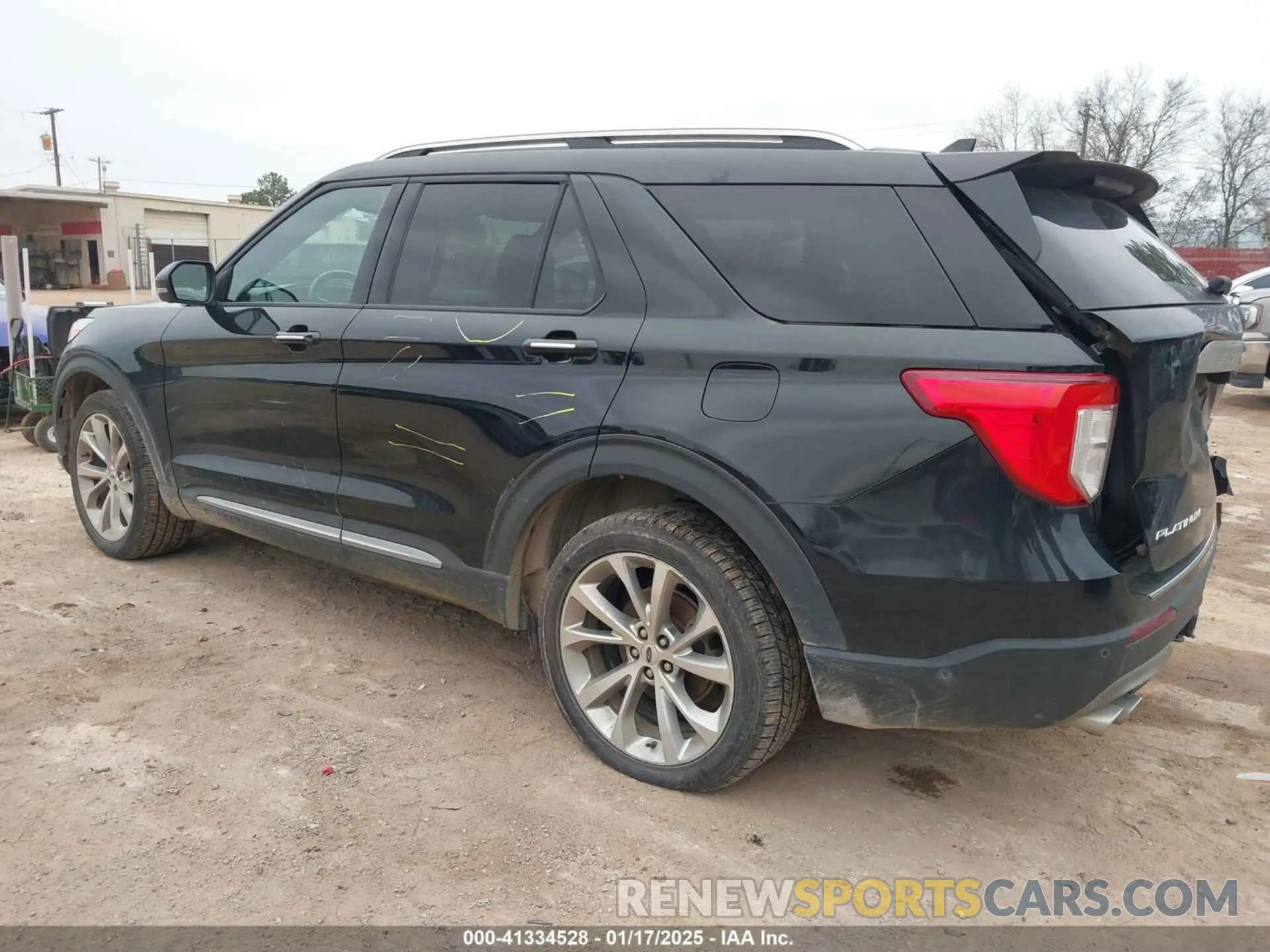 3 Photograph of a damaged car 1FM5K8HC5NGA35754 FORD EXPLORER 2022