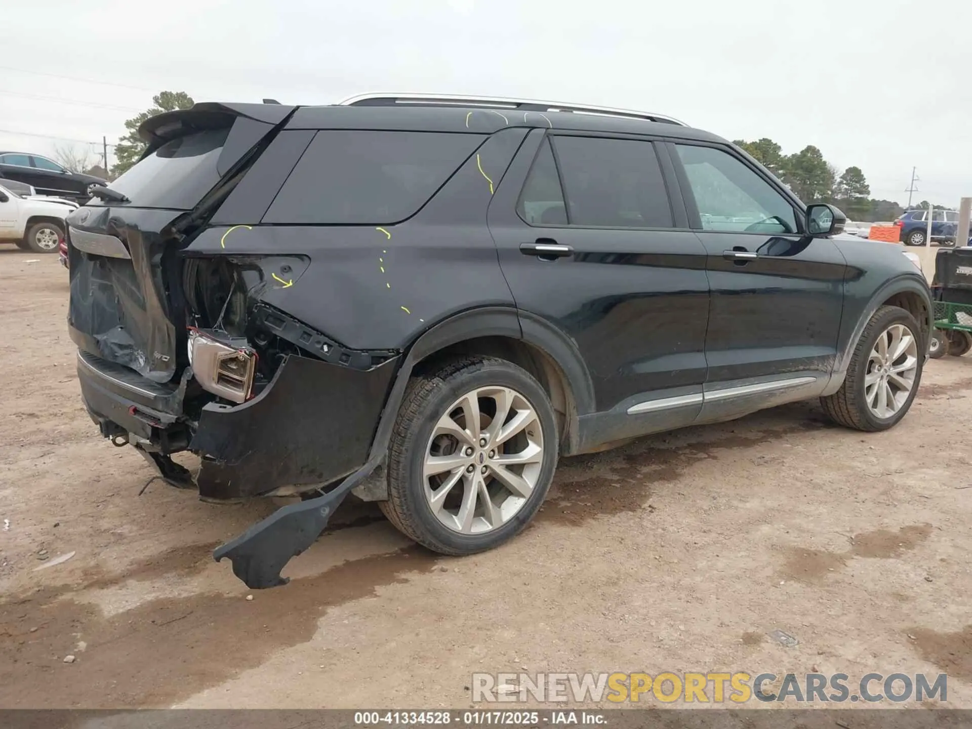4 Photograph of a damaged car 1FM5K8HC5NGA35754 FORD EXPLORER 2022