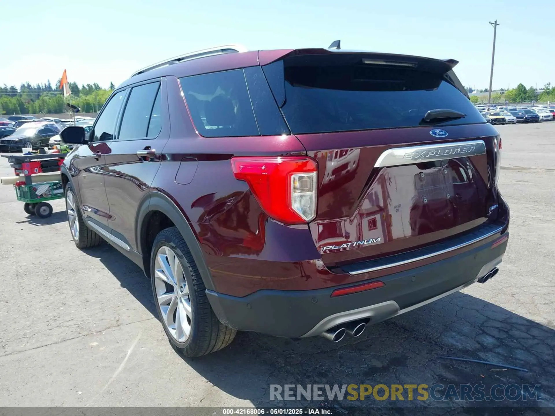 3 Photograph of a damaged car 1FM5K8HC7NGA22360 FORD EXPLORER 2022