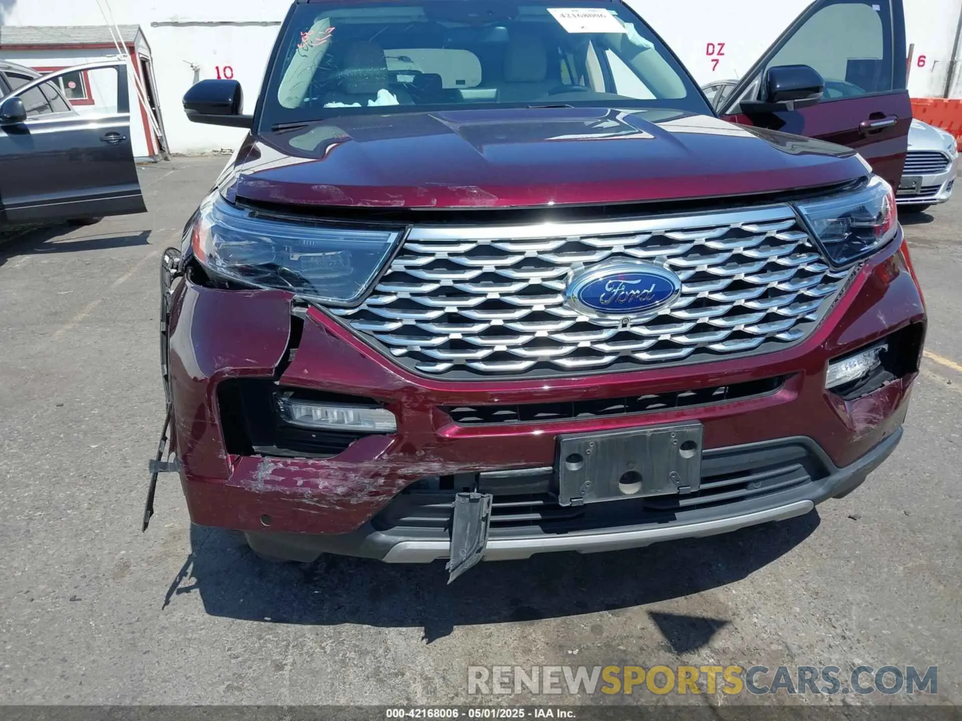 6 Photograph of a damaged car 1FM5K8HC7NGA22360 FORD EXPLORER 2022