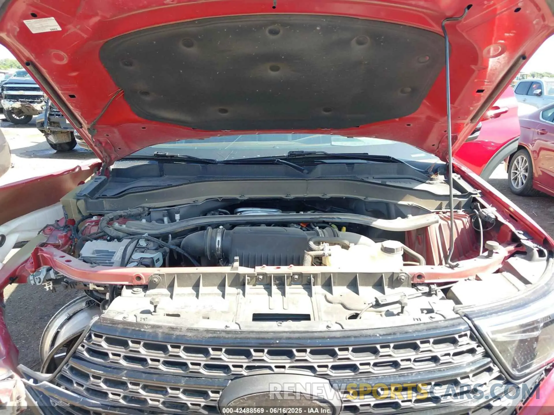 10 Photograph of a damaged car 1FM5K8LC7NGA25038 FORD EXPLORER 2022