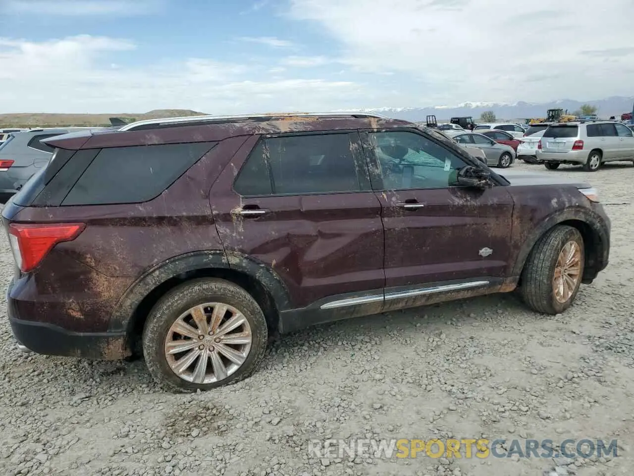 3 Photograph of a damaged car 1FM5K8LC9NGA53455 FORD EXPLORER 2022