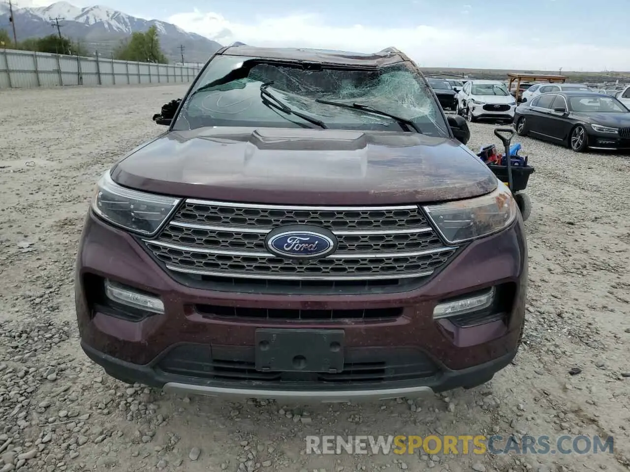 5 Photograph of a damaged car 1FM5K8LC9NGA53455 FORD EXPLORER 2022