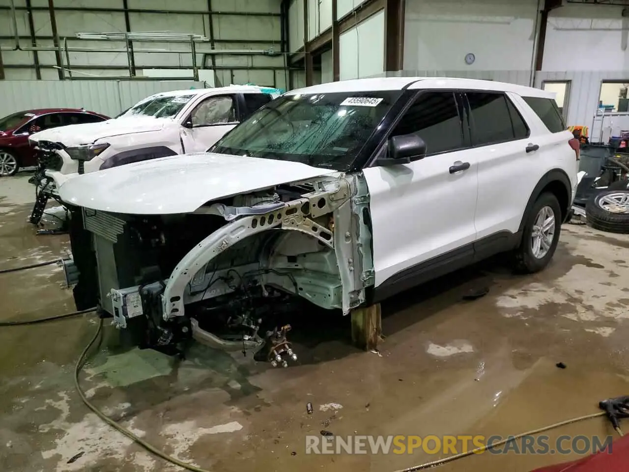 1 Photograph of a damaged car 1FMSK7BH2NGB03588 FORD EXPLORER 2022