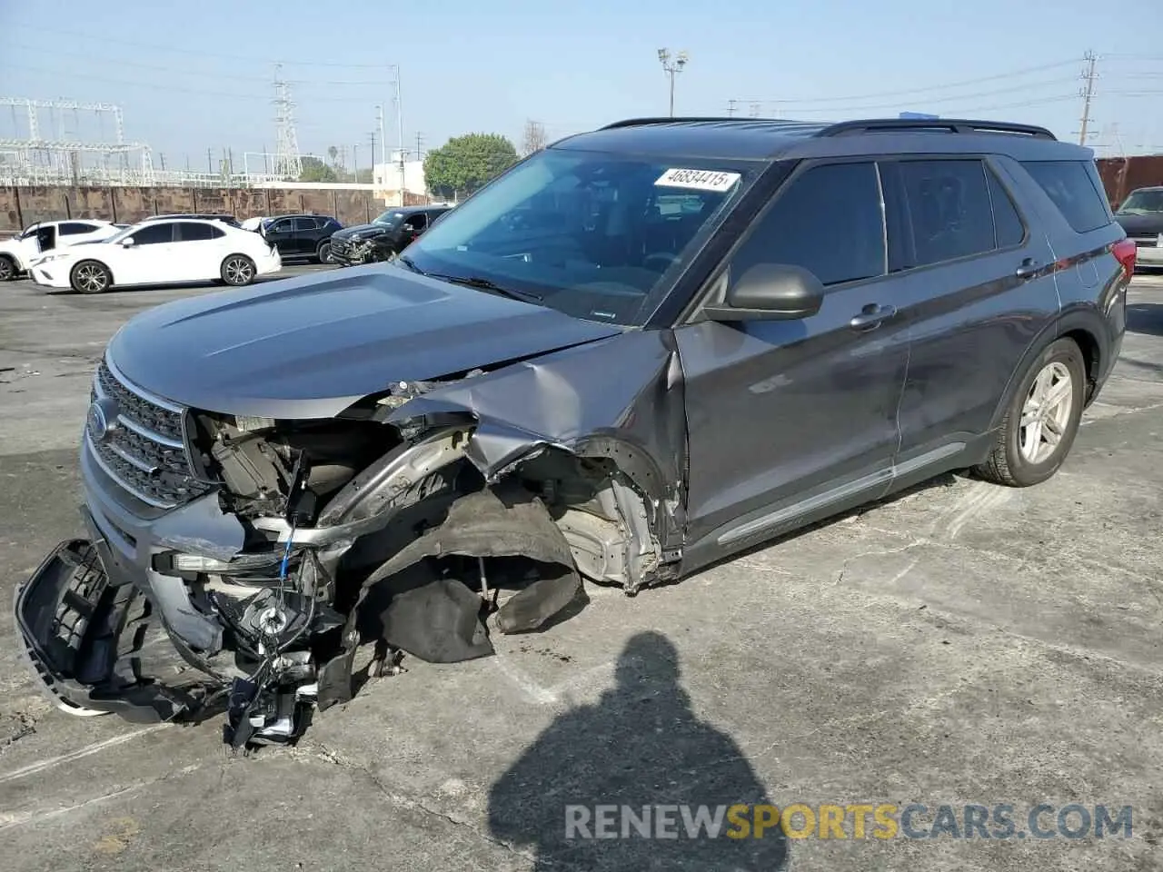 1 Photograph of a damaged car 1FMSK7DH0NGA19122 FORD EXPLORER 2022